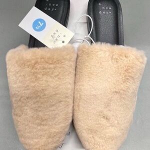 A New Day Faux Fur Slippers